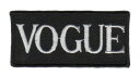 ワッペン「 VOGUE 」可愛いイラストの刺繍ワッペン