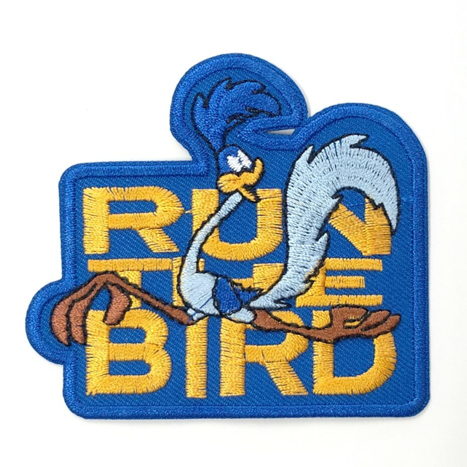Lcレーシング ワッペン「 Road Runner 」“RUN BIRD” BL アメリカンモーター