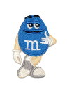 ワッペン「 M&M 」BL 可愛いイラストの刺繍ワッペン
