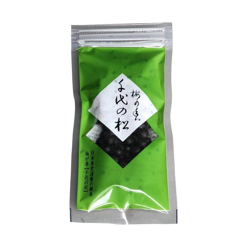 【練香】梅ヶ香 千代の松 50g 日本香堂 茶道 炉用 お香 梅が香 梅ケ香 (メール便配送商品)