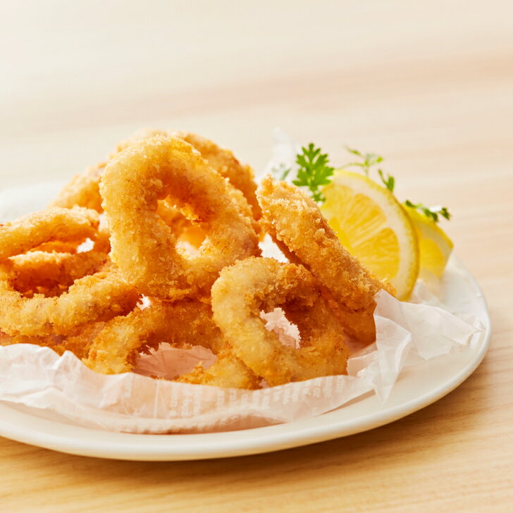 真イカリングフライ (25個入り) スルメイカ イカリング フライ カツ 総菜 おかず お弁当 冷凍 業務用 シーフード おつまみ 揚げ物|冷凍食品 食品 冷食 お惣菜 惣菜 いか するめいか イカフライ弁当 お総菜 いかフライ イカ 酒の肴 弁当のおかず 業務用惣菜 スルメ 冷凍おかずのサムネイル