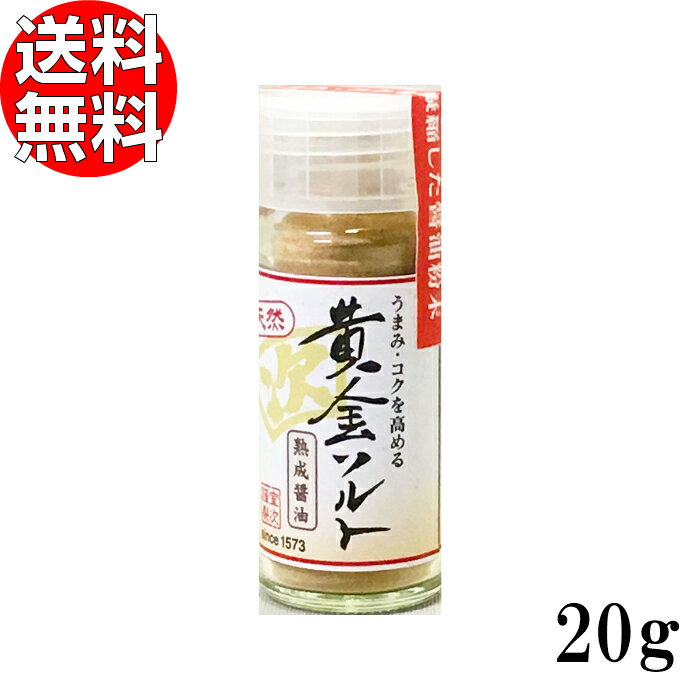 室次 黄金ソルト 熟成醤油 20g 送料無料【 無添加 調味料 減塩 粉末醤油 魚と醤油の旨味 世界で最初の醤油屋 福井県 買いまわり ポイント消化 】