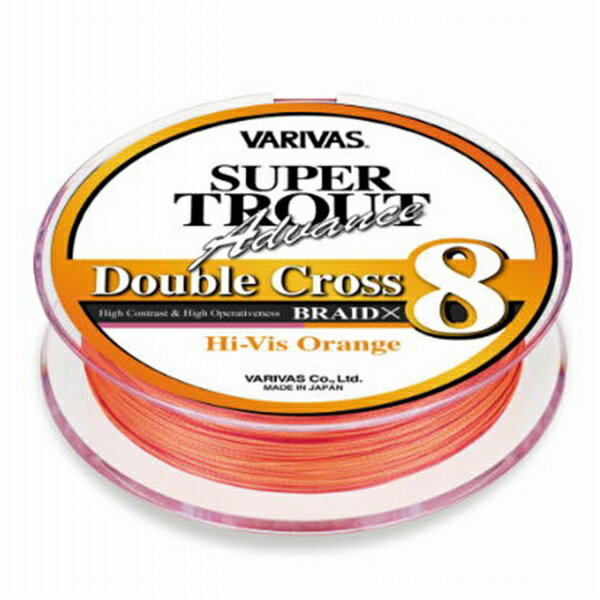 VARIVAS STAダブルクロスPEX8ハイビスOR100M0.6 仕掛 道糸 ルアー用 PE（ショア）