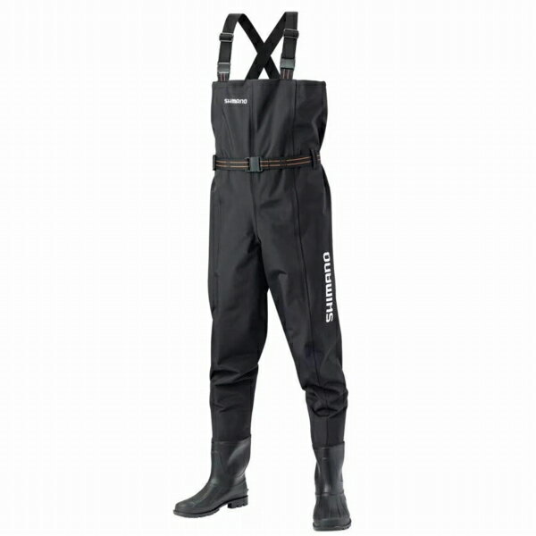 シマノ HPウェーダーチェストハイRFF-054T 黒 L 装備 洋品 ウェーダー