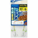オーナー ヒラメ換え鈎トリプル 17号 仕掛 船用セット
