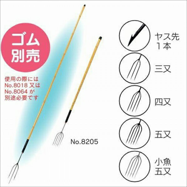 ナカジマ 竹ヤス柄付4又 装備 専用 レジャーその他のサムネイル