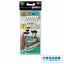 がまかつ チカ皮付仕掛秋田狐茶7本 T206 仕掛 小型サビキ 【限定セール】