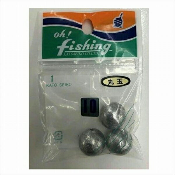 加藤精工 丸玉 P 35 仕掛 オモリ パック小型