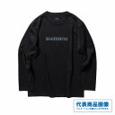 シマノ ドライロゴTシャツ ロングスリーブ ブラックSH-022W 黒 装備 洋品 Tシャツ/Yシャツ 【限定セール】
