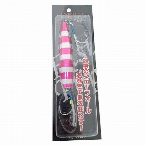 ギアラボ ギアラボ ファストフリップ 210G ピンクゼブラ ルアー 船・ジギング ジグ 【限定セール】