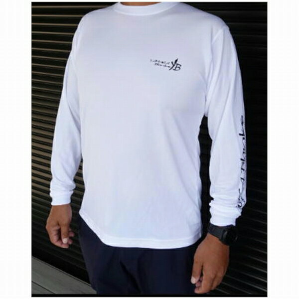 シルキータッチロンク゛スリーフ゛Tシャツ M ホワイト 装備 洋品 Tシャツ/Yシャツ