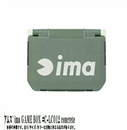 ima アムス゛ ima GAME BOX #C-LC012 concrete