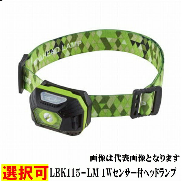 浜田商会 LEK115－LM 1Wセンサー付ヘッドランプ 装備 電気製品 ライト（ヘッドライト/ハンドライト）