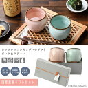 \送料無料/ころころロックカップペアギフトセット(ピンク&グリーン) 専用箱 紐オレンジ 2個セット 2点 まるいタンブラー BOX 化粧箱 2人用 引き出物 ...