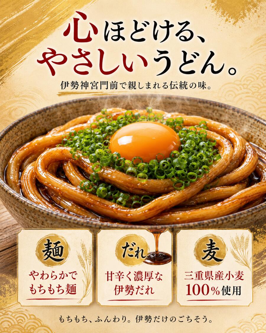 伊勢うどん 2食入 お試しサイズ ご当地 うどん 本格特製つゆ付 ランキング 通販 伊勢うどんたれ お中元ギフト お歳暮ギフト 常温保存 伊勢見上げ うどん柔らかい うどん子供用 toukigift-10000126 やさしさの杜 くらしの雑貨店 サンプル画像2