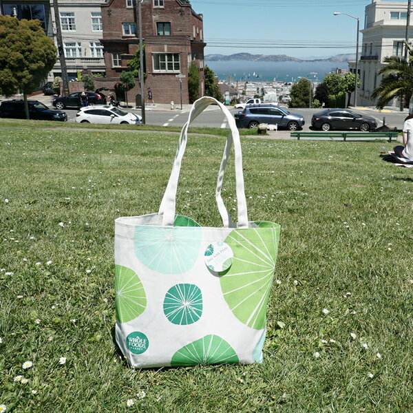 ≪正規品≫ザ・ホールフーズマーケット・エコバック：(WHOLE FOODS MARKET ECOBAG)：TOTE BAG【RCP】【INUS】【dp】【zk】【HJ】