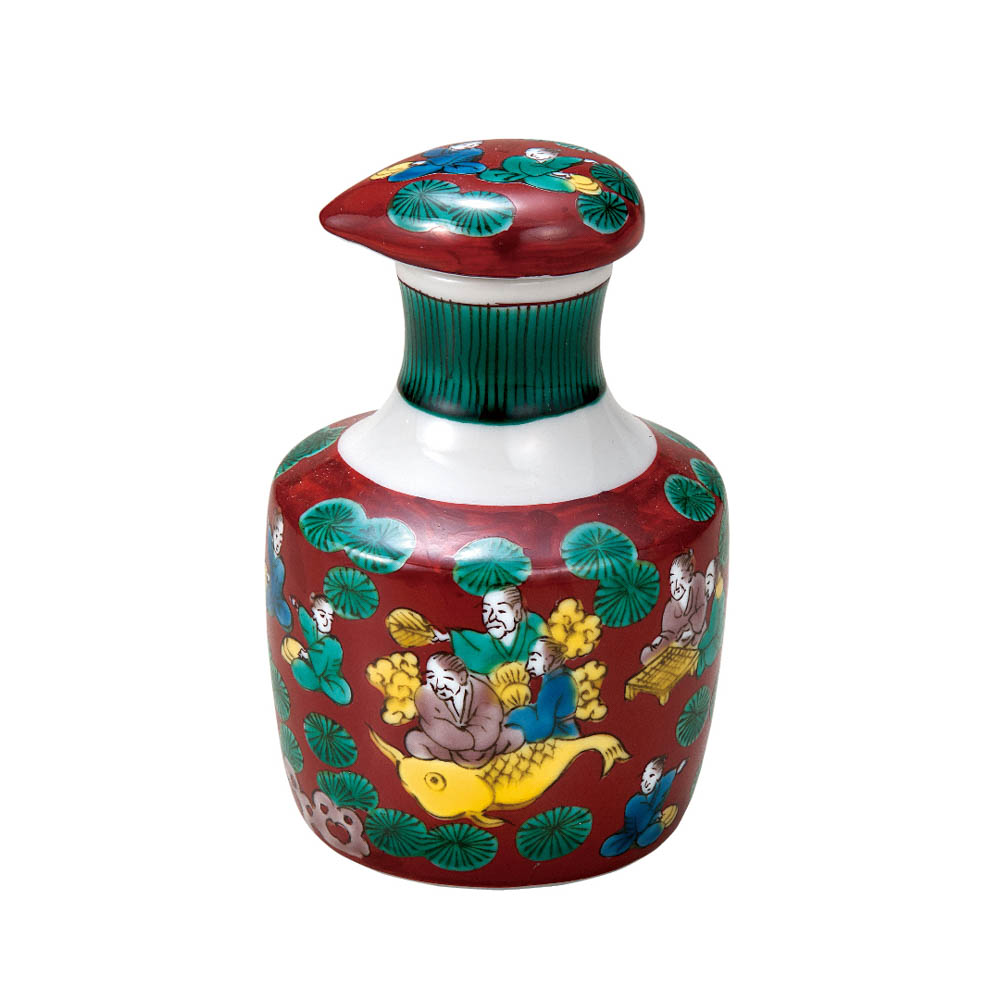 九谷焼 しょう油差し 大 木米/美山窯<送料無料 食卓小物 醤油差し 人気 ギフト 贈り物 結婚祝い/内祝い/お祝い/>