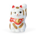 【レビュー特典あり】 九谷焼 2.3号招き猫 金ブチ(左)<置物 縁起物 招き猫 人気 ギフト 贈り物 結婚祝い/内祝い/お祝い/>