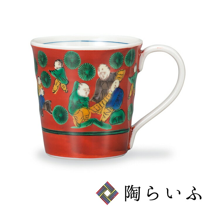九谷焼 マグカップ 木米風＜和食器 マグカップ 人気 ギフト 贈り物 結婚祝い/内祝い/お返し＞のサムネイル