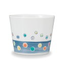 【最大10%OFFクーポン 7/11 1:59まで】 九谷焼 そば猪口 青巻ドット / 炭理恵子 < そばちょこ カップ 人気 ギフト 贈り物 結婚祝い / 内...