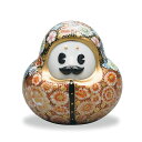 【レビュー特典あり】 九谷焼 ひゃくまんさん 金襴花詰 / 高聡文 < 置物 縁起物 人気 ギフト 贈り物 結婚祝い / 内祝い / お祝い >