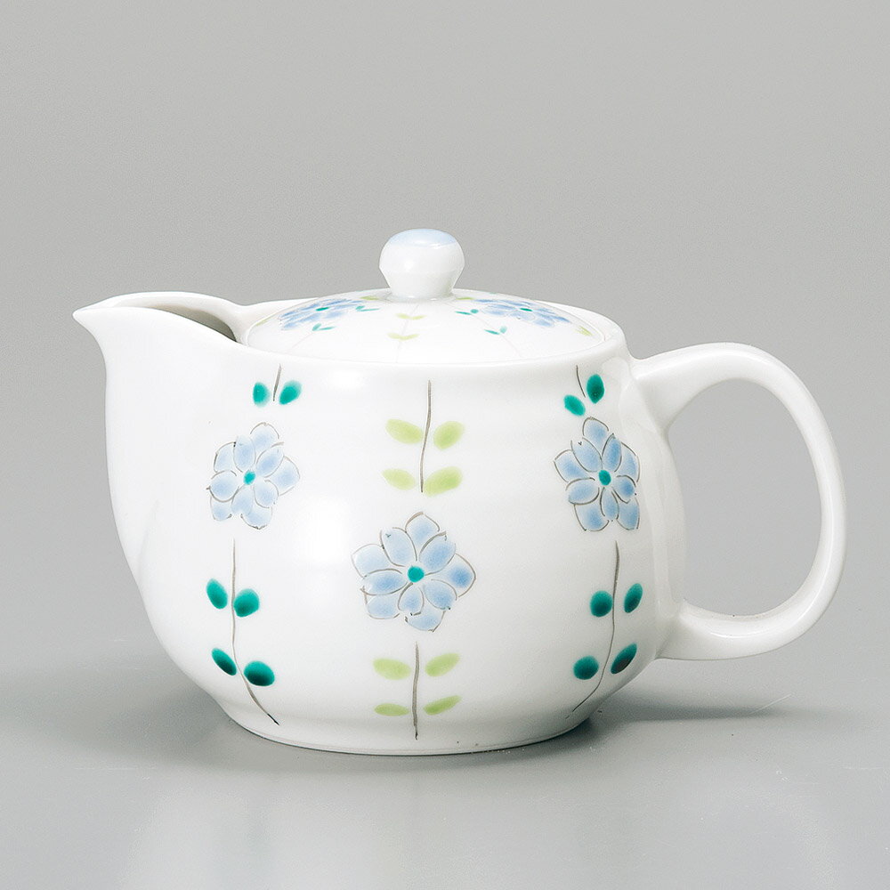 九谷焼 ポット急須 線花文（紺）/幸洋窯＜送料無料 茶器 湯呑 ポット 急須 人気 ギフト 贈り物 結婚祝..