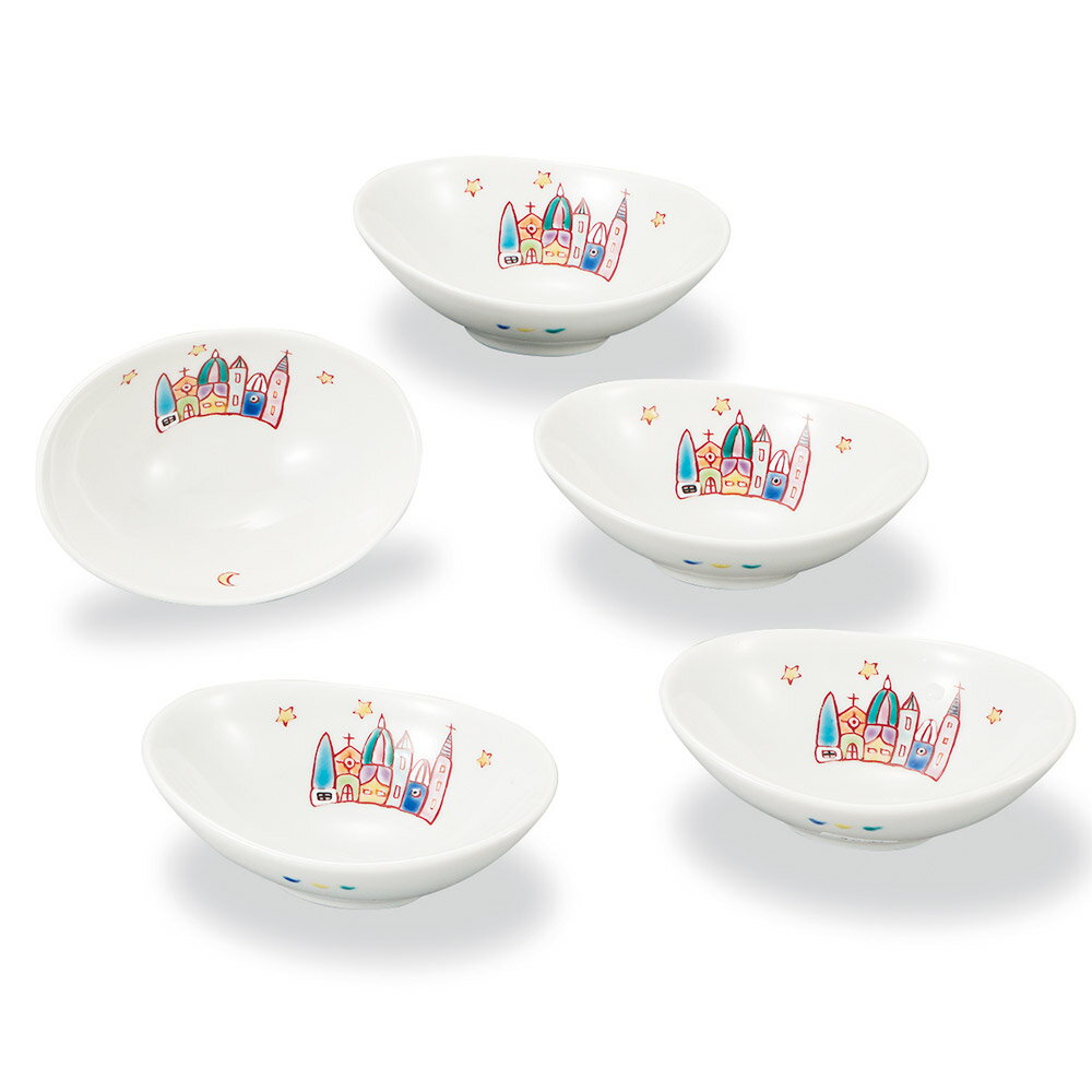 九谷焼 3.5号小鉢揃 アラビアンナイト＜送料無料 和食器 鉢 小鉢 人気 ギフト 贈り物 結婚祝い/内祝い/..