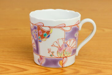 銀舟窯×宮腰徳二(特別企画品 マグカップ 水中花ラベンダー<送料無料>和食器 マグカップ 人気 ギフト 父の日 贈り物 結婚祝い/内祝い/お祝い