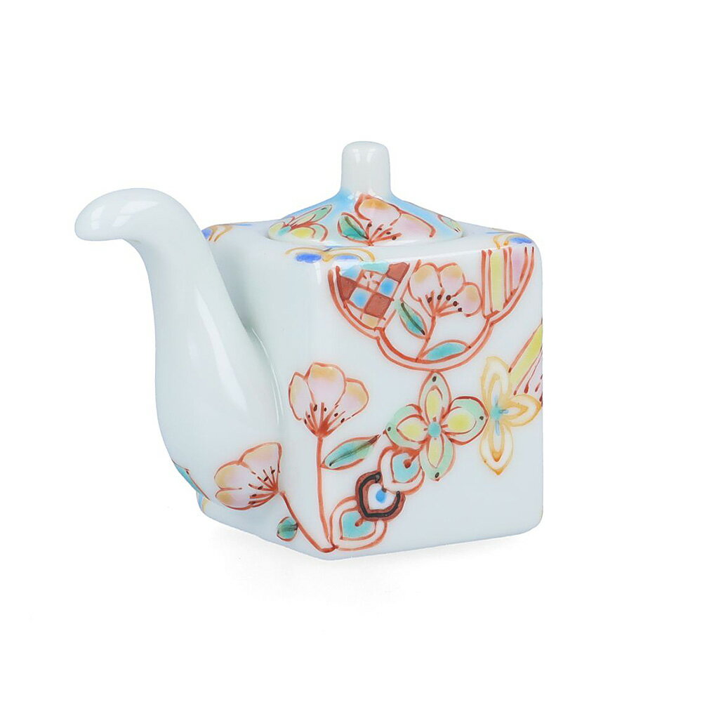 九谷焼 しょうゆ挿し 水色芳園 / 銀舟窯 醤油入れ 醤油差し 調味料入れ かわいい九谷焼 おうち時間 人気 ギフト 贈り物 結婚祝い 内祝い お祝い 【送料無...