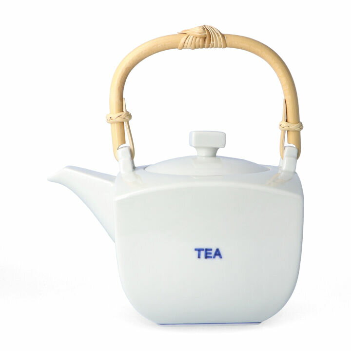 Rakuten - 九谷焼 角急須 大 TEA字 シリーズ／上出長右衛門窯＜和食器 急須 ポット お祝い 人気 贈り物＞ 化粧箱入り