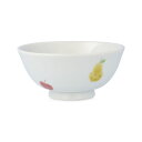 九谷焼 小飯碗 プチ飯碗 くだもの / 色絵遊 | お茶碗 キッズ茶碗 径9.5cm