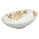 【最大10%OFFクーポン 7/11 1:59まで】 九谷焼 6.5号楕円鉢 桜 <和食器 鉢 中鉢 取り鉢 人気 ギフト 贈り物 結婚祝い/内祝い/お祝い/>