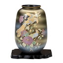 【最大10%OFFクーポン 7/11 1:59まで】 九谷焼 8号花瓶 天目鳳凰(台付) <送料無料 花瓶 花器 人気 ギフト 贈り物 結婚祝い/内祝い/お祝い...