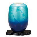 【最大10%OFFクーポン 7/11 1:59まで】 九谷焼 8号花瓶 銀彩(台付) <送料無料>花器 花瓶 人気 ギフト 贈り物 結婚祝い/内祝い/お祝い/