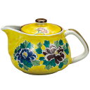 【最大10%OFFクーポン 7/11 1:59まで】 九谷焼 ポット急須 吉田屋牡丹(網付) <茶器 湯呑 ポット 急須 人気 ギフト 贈り物 結婚祝い/内祝い...