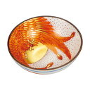 九谷焼 平盃 赤絵鳳凰 / 福田良則 <送料無料 和食器 盃 ぐい呑み ギフト 人気 贈り物 結婚祝い/内祝い/お祝い>