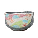 九谷焼 抹茶碗 花舞<送料無料 茶器 湯呑 人気 ギフト 贈り物 結婚祝い/内祝い/お祝い/>