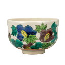 九谷焼 抹茶碗 色絵芙蓉<送料無料 茶器 湯呑 人気 ギフト 贈り物 結婚祝い/内祝い/お祝い/>