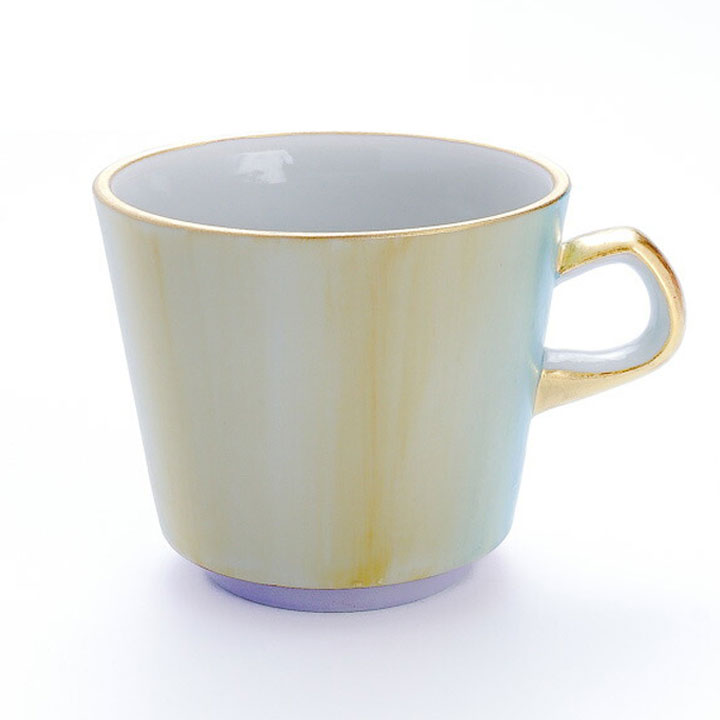 九谷焼 カップ 浮世 其ノ二 / 錦山窯<送料無料>和食器 マグカップ 人気 ギフト 贈り物 結婚祝い 内祝い お祝い 化粧箱入り