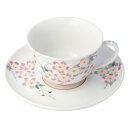 【レビュー特典あり】 九谷焼 カップ&ソーサー 和桜/大志窯<コーヒーカップ カップ&ソーサー 人気 ギフト 贈り物 結婚祝い/内祝い/お祝い/>