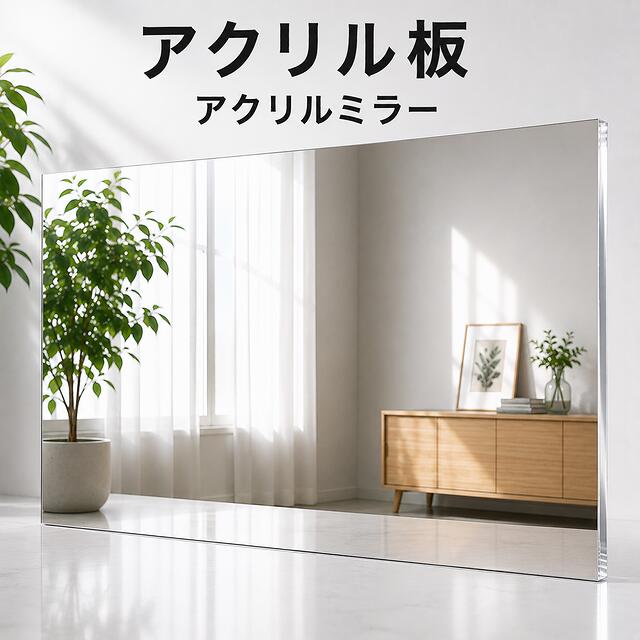 アクリル板 ミラー 板厚5mm 1300mm×1100mm 以上…