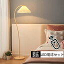 【限定P5倍】お得な500円OFFクーポン フロアライト おしゃれ 北欧 LED 電球付き リモコン付き 調光調色 アーチスタンド アーチライト アーチ型照明 置き型ライト 間接照明 S形スタンド インテリア照明 照明用具 リビング 和風 和室 洋室 床置き ホテル
