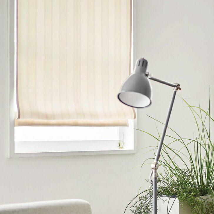 ローマンシェード シェードカーテン 1cm単位でオーダー可能！遮光 遮熱 洗える 節電 エコ 省エネ プレーンシェード 手動チェーン式・AC100V有線式・充電式リチウム電池タイプ選択可 配線不要 正面付け・天井付け対応 国内自社工場生産・迅速発送 [幅30～140cm] [丈50～300cm]