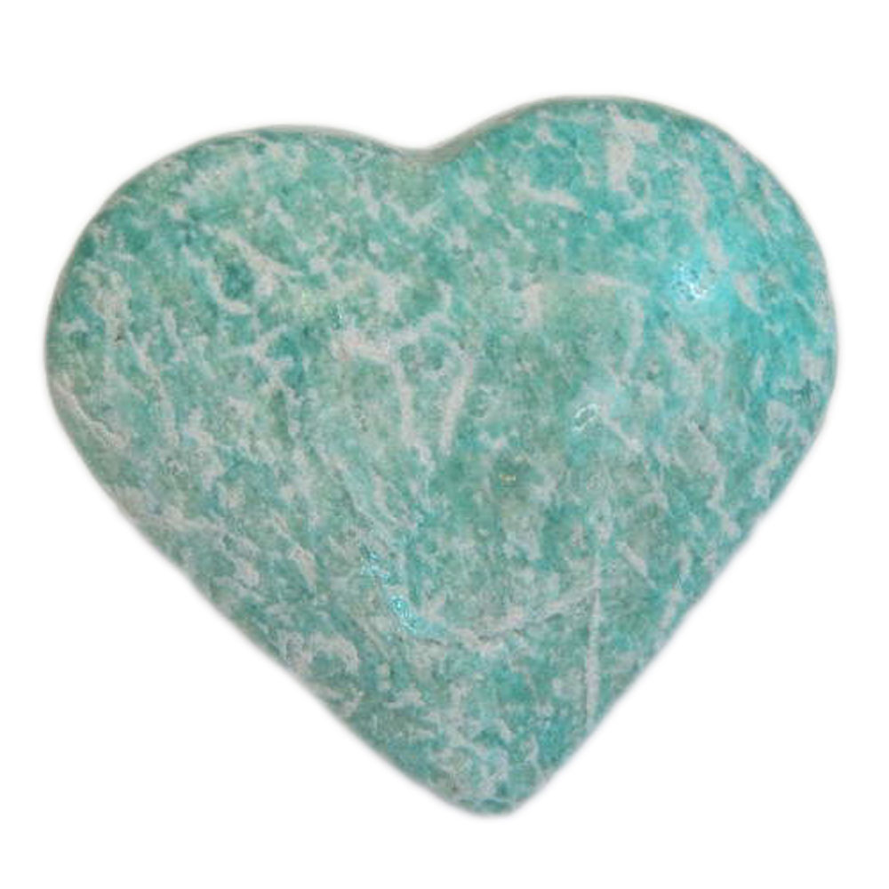 クーポンで10%OFF アマゾナイト ハート 産地 ブラジル Amazonite 天河...