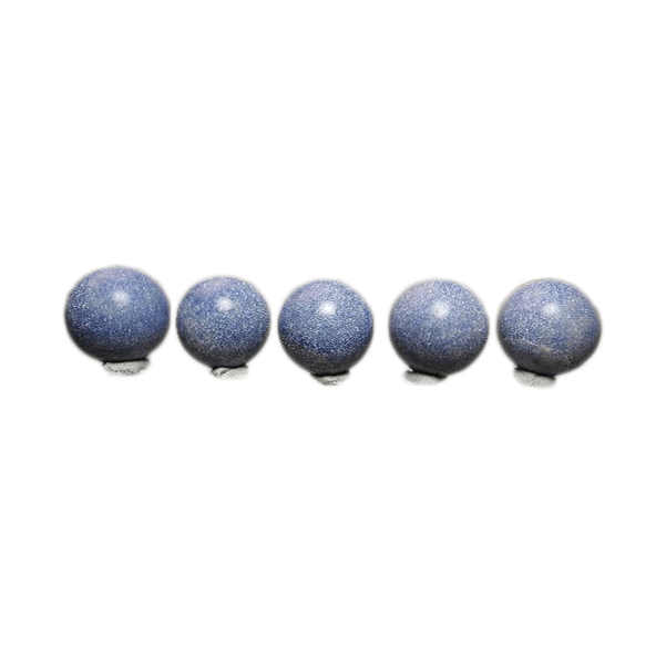  クーポンで10%OFF ブルークォーツ スフィア 丸玉 ボール 5個セット BC5-2
