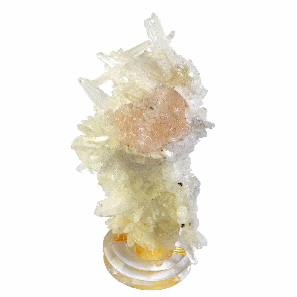  クーポンで10%OFF ピンクフローライト 原石 産地 ペルー Fluorite ロー...