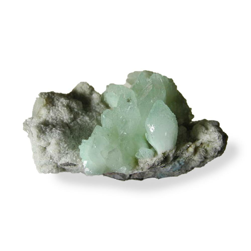 【クーポンで10%OFF】グリーン アポフィライト 原石 産地 インド apophyllite 魚眼石 天然石 鉱物 1点もの 現品撮影 BA-29