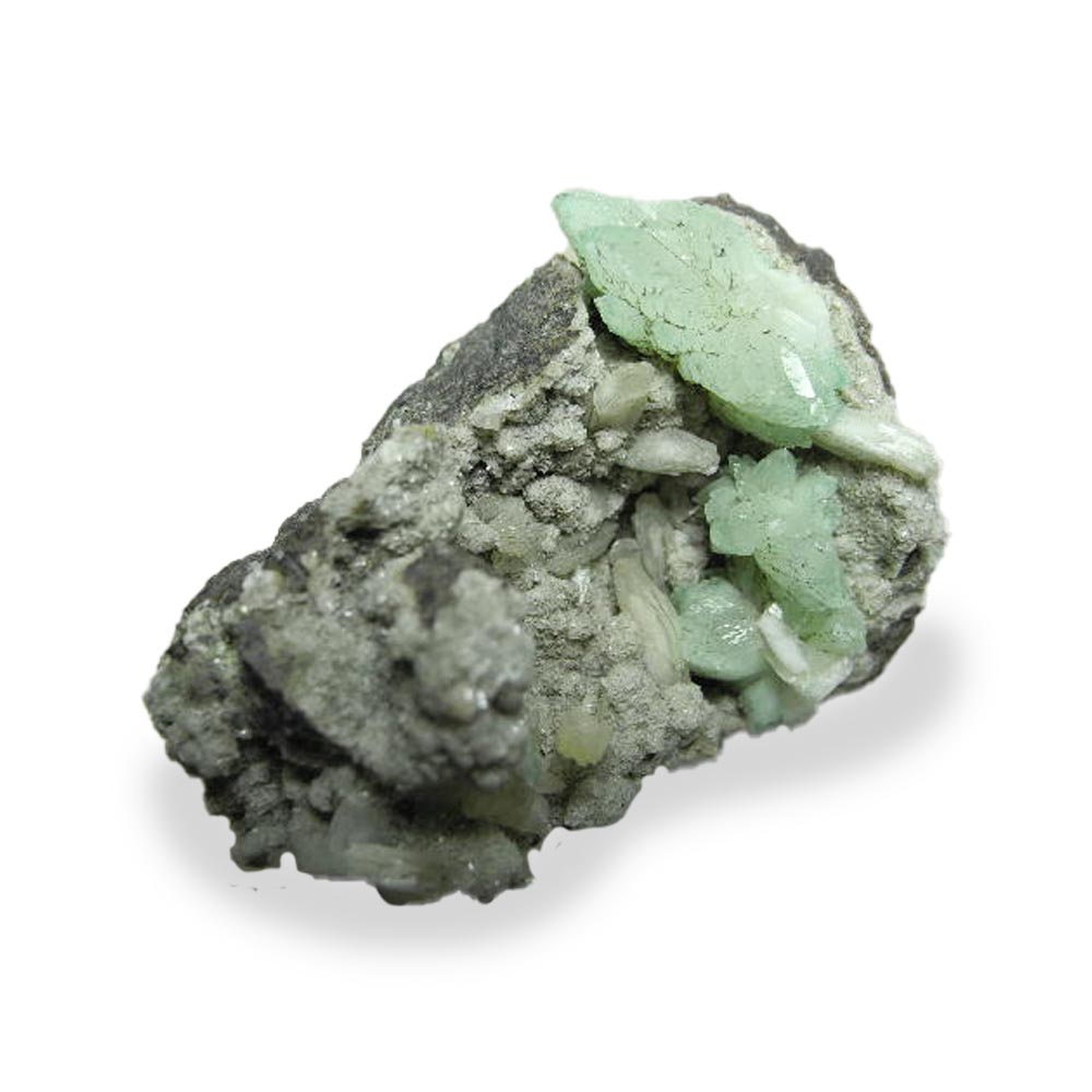 【クーポンで10%OFF】グリーン アポフィライト 原石 産地 インド apophyllite 魚眼石 天然石 鉱物 1点もの 現品撮影 BA-3