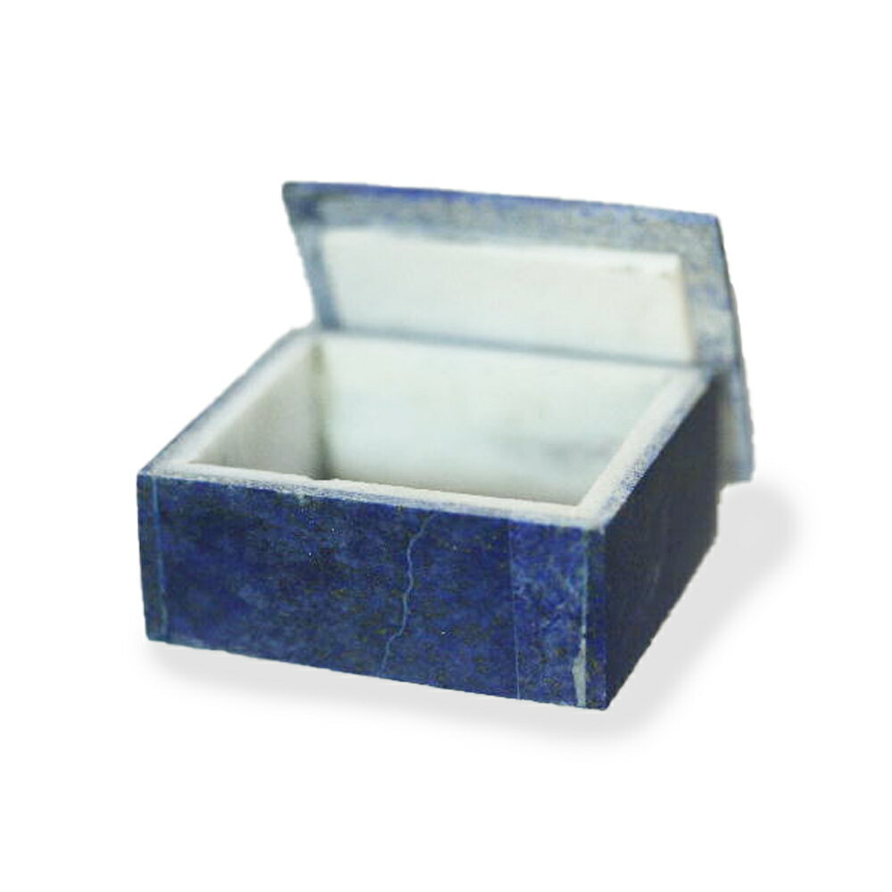  クーポンで10%OFF ラピスラズリ ジュエリーボックス 宝石箱 産地 アフ...