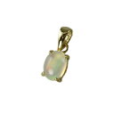 【クーポンで10%OFF】オパール ペンダントヘッド 産地 エチオピア 金具 シルバー925 ロジウムメッキ opal 蛋白石 キューピットストーン 10月 誕生石 ジュエリー アクセサリー 天然石 鉱物 1点もの 現品撮影 OP-2